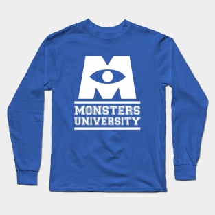 Monsters University (White) Long Sleeve T-Shirt